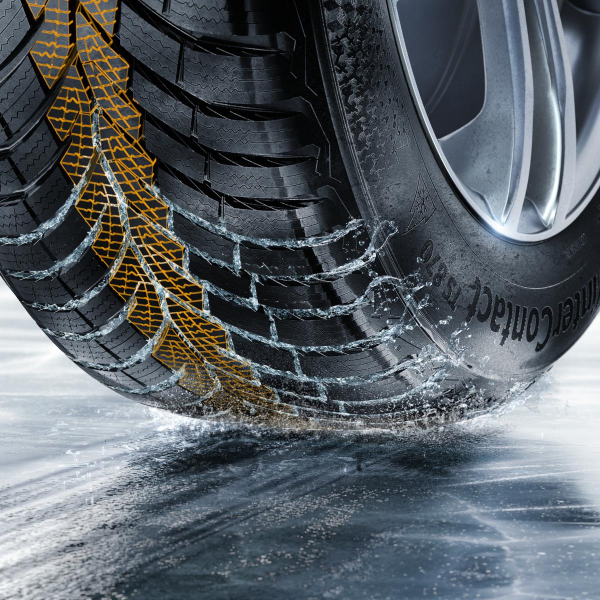Continental 185 60 R15 88t Wintercontact Ts 850 Pneu Hiver CONTINENTAL 185/65R15 88T WinterContact TS 870 - Feu Vert